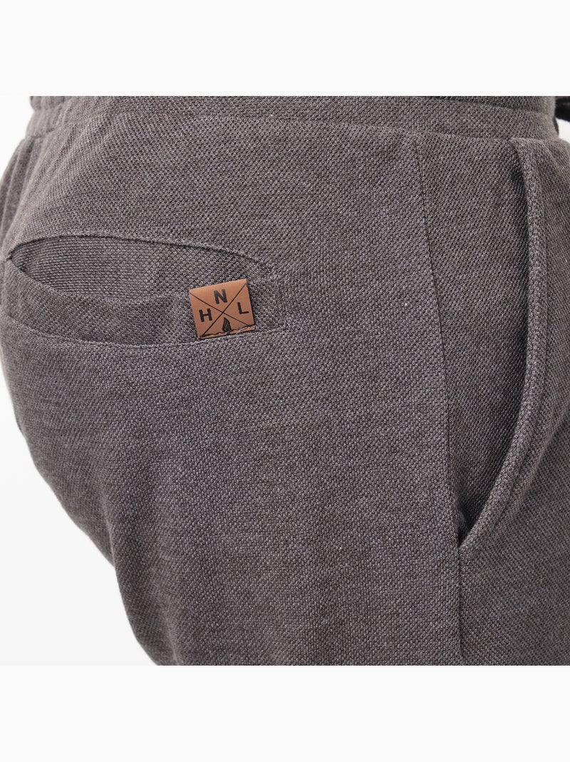 Pantaloncini in maglia piquè Grigio antracite - Kiabi