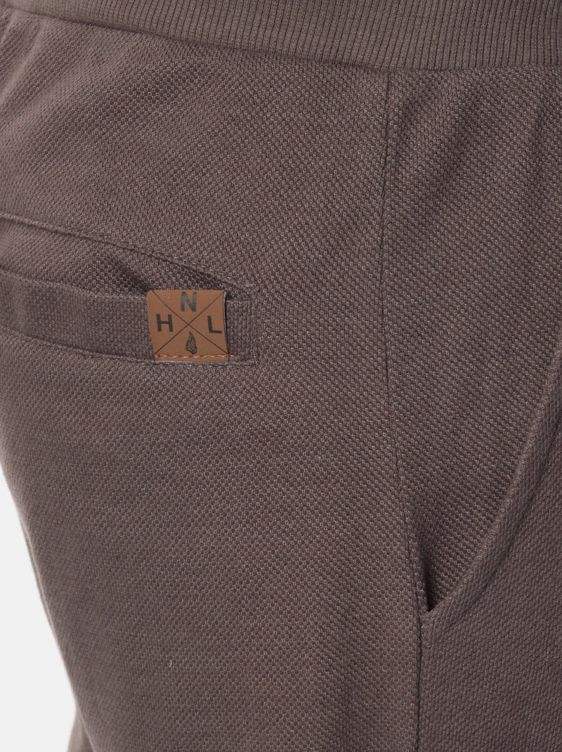 Pantaloncini in maglia piqué Grigio - Kiabi