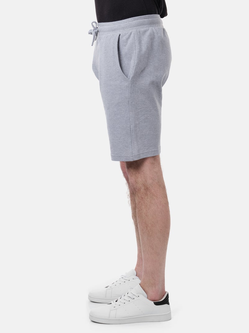 Pantaloncini in maglia piquè Grigio - Kiabi