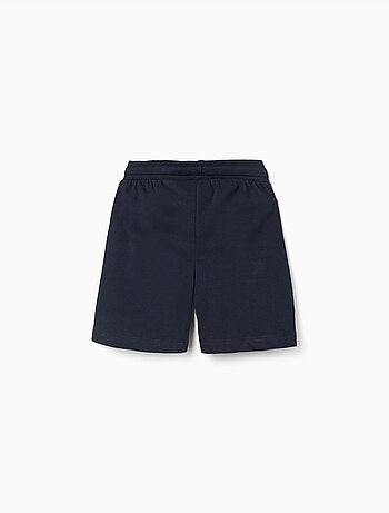 Pantaloncini in pile con coulisse e tasche