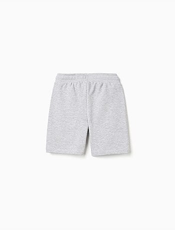 Pantaloncini in pile con coulisse e tasche