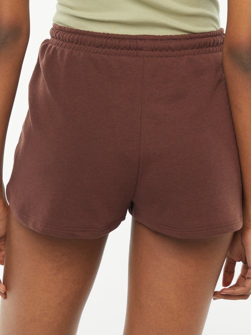 Pantaloncini in pile leggero tinta unita - Kiabi