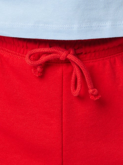 Pantaloncini in pile leggero tinta unita - Kiabi