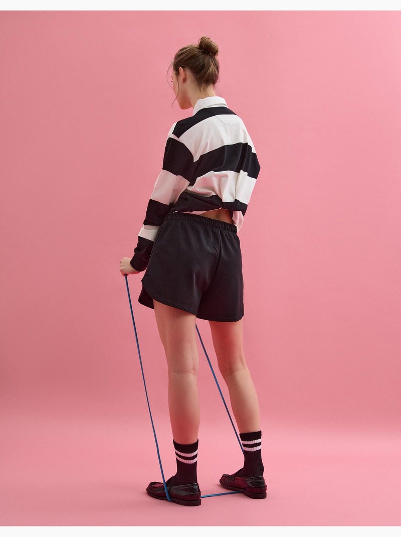 Pantaloncini in pile, MO Fashion Nero - Kiabi