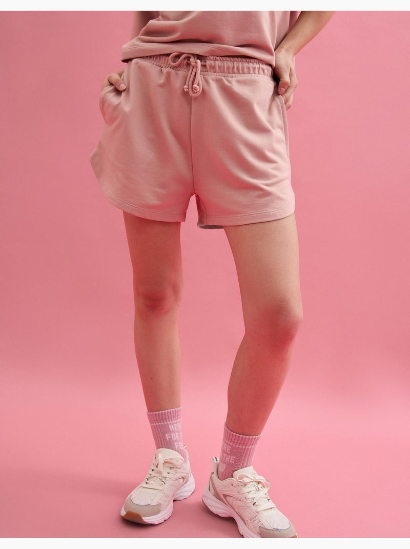 Pantaloncini in pile, MO Fashion Rosa - Kiabi