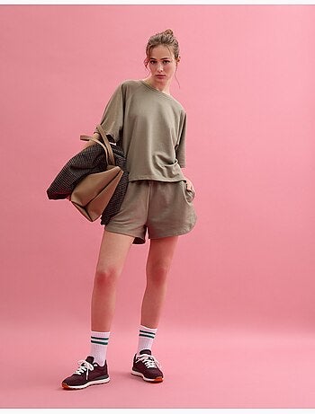 Pantaloncini in pile, MO Fashion