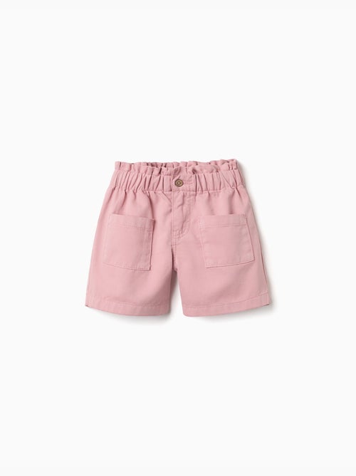 Pantaloncini in saffiano con tasche frontali - Kiabi Pantaloncini in saffiano con tasche frontali - Kiabi