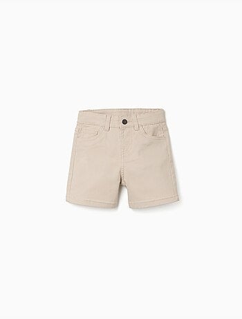 Pantaloncini in saffiano midi con cinque tasche