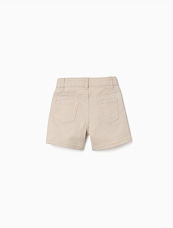 Pantaloncini in saffiano midi con cinque tasche