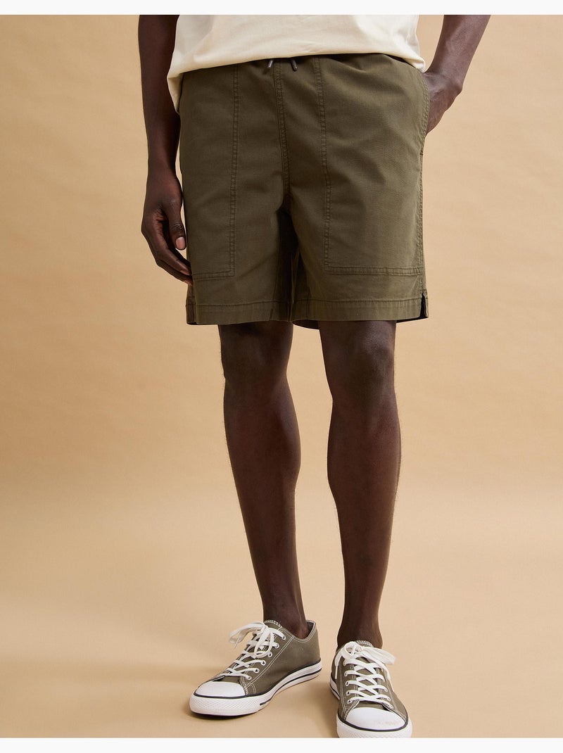 Pantaloncini in tela, MO Fashion Marrone - Kiabi