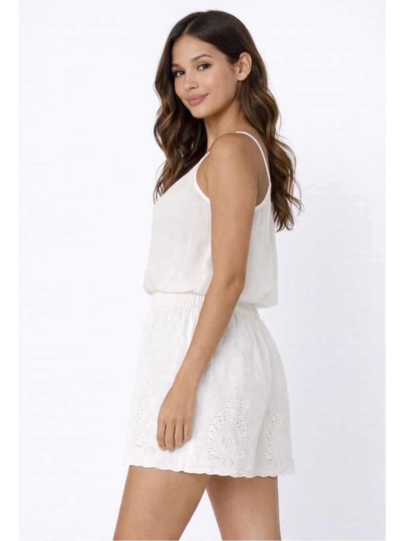 Pantaloncini Kebello Bianco - Kiabi
