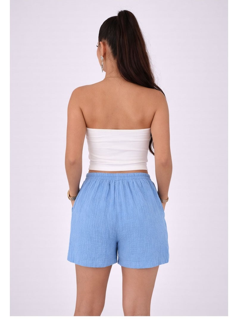 Pantaloncini Kebello Blu cielo - Kiabi