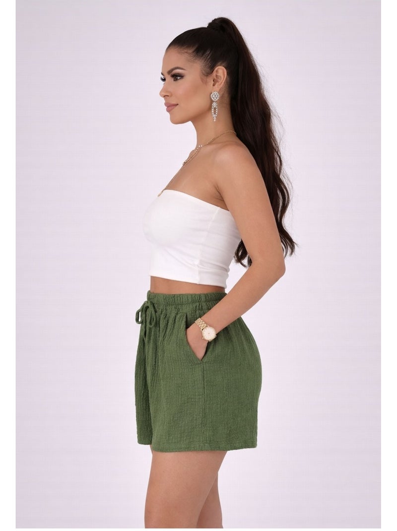 Pantaloncini Kebello Verde - Kiabi