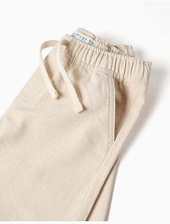 Pantaloncini lunghi in cotone con coulisse Carolina Celas x Zippy