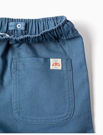 Pantaloncini lunghi in cotone con coulisse Carolina Celas x Zippy