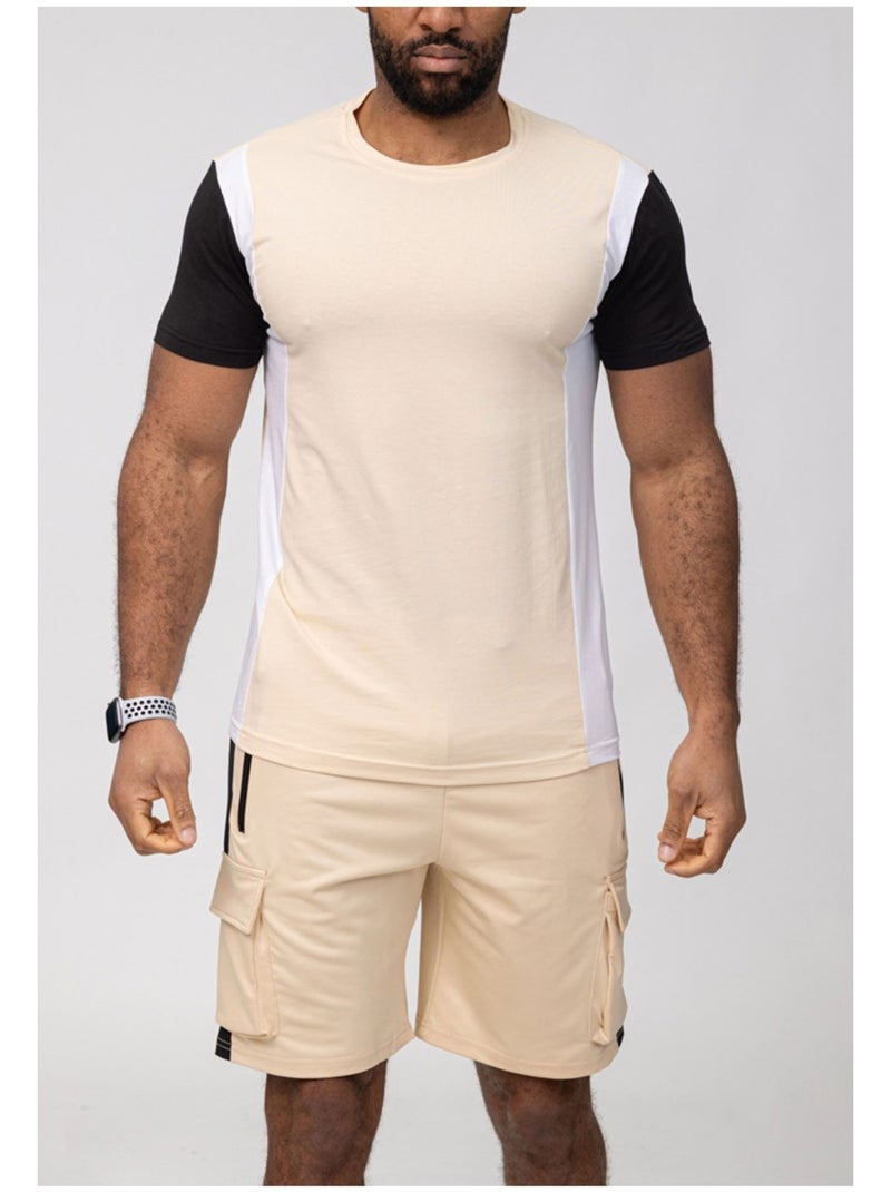 Pantaloncini, maglietta Kebello Beige - Kiabi