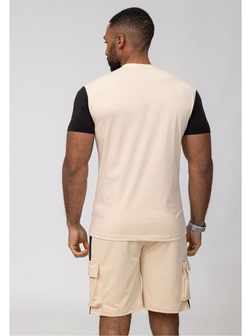Pantaloncini, maglietta Kebello Beige - Kiabi