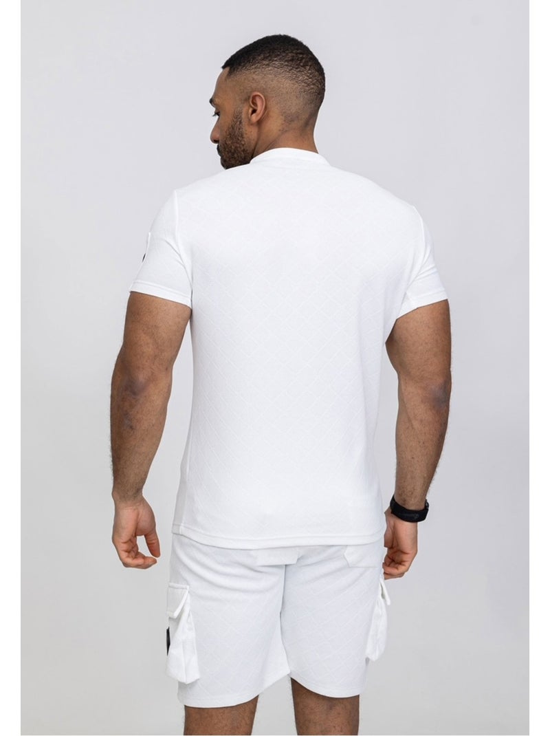 Pantaloncini, maglietta Kebello Bianco - Kiabi