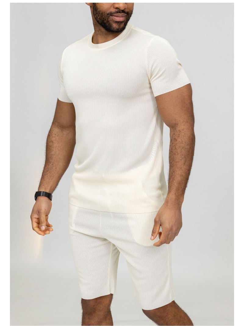 Pantaloncini, maglietta Kebello Bianco - Kiabi