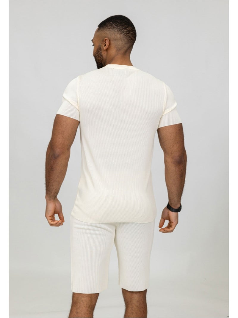 Pantaloncini, maglietta Kebello Bianco - Kiabi