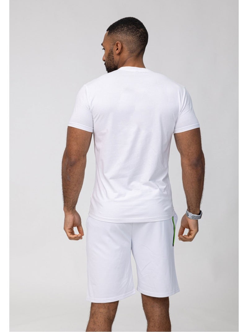 Pantaloncini, maglietta Kebello Bianco - Kiabi
