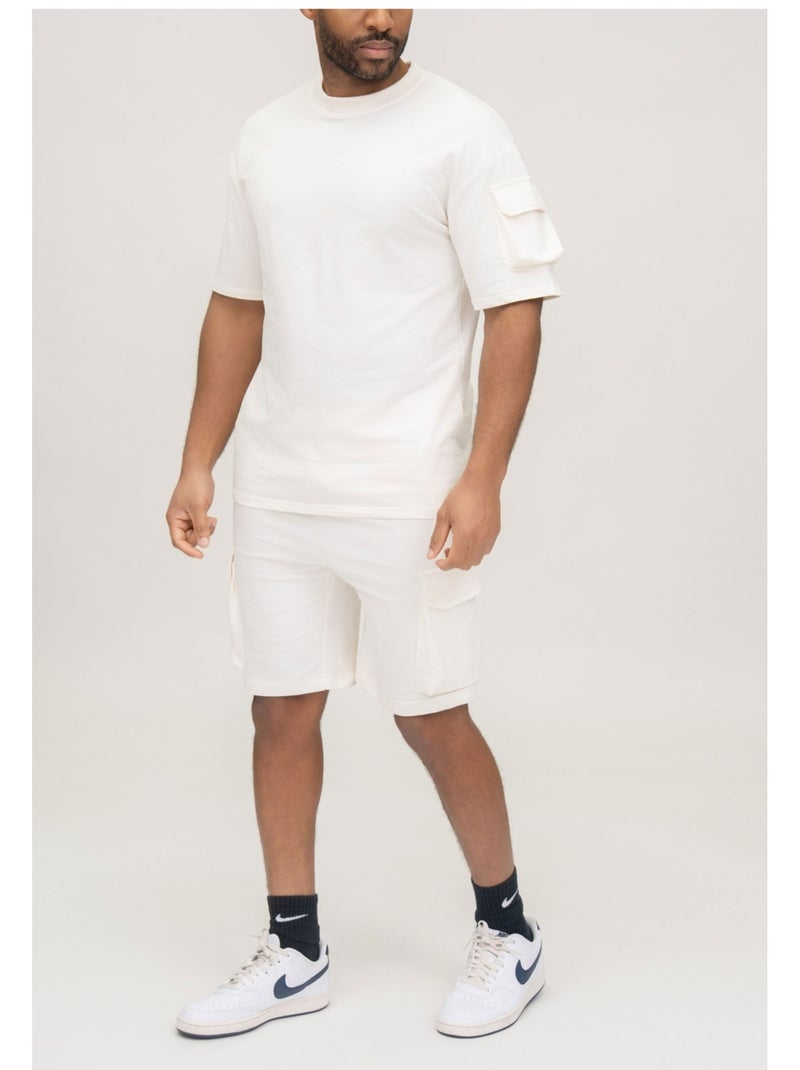Pantaloncini, maglietta Kebello Bianco - Kiabi