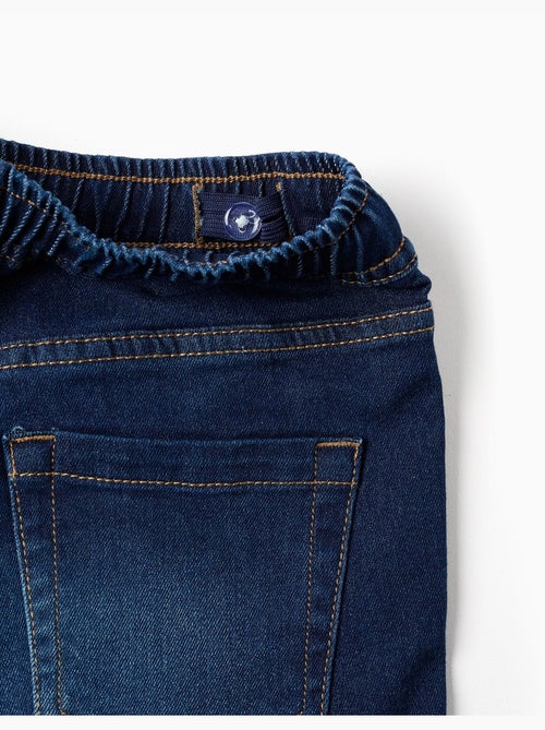 Pantaloncini midi di jeans pull-up con coulisse - Kiabi