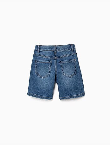 Pantaloncini midi in jeans con cinque tasche