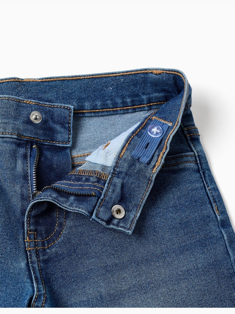 Pantaloncini midi in jeans con cinque tasche Blu Blu - Kiabi