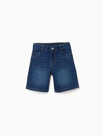 Pantaloncini midi in jeans con cinque tasche