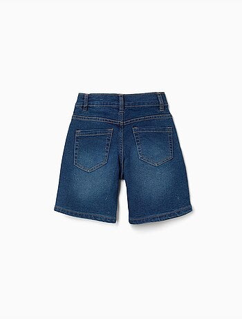 Pantaloncini midi in jeans con cinque tasche