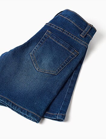 Pantaloncini midi in jeans con cinque tasche