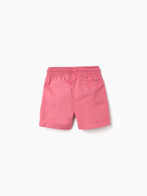 Pantaloncini midi in popeline con coulisse e tasche - Kiabi