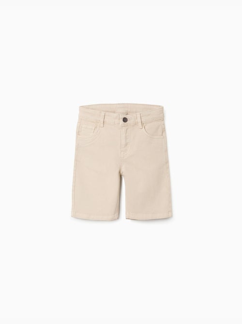 Pantaloncini midi in saffiano con cinque tasche - Kiabi