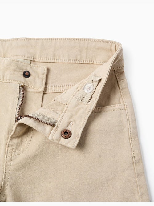 Pantaloncini midi in saffiano con cinque tasche - Kiabi