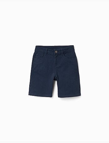 Pantaloncini midi in saffiano con cinque tasche