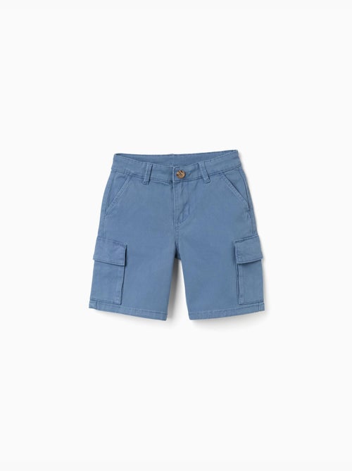 Pantaloncini midi in saffiano con tasche cargo - Kiabi