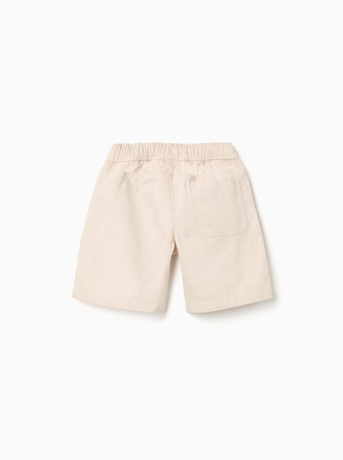 Pantaloncini midi in twill con coulisse - Kiabi