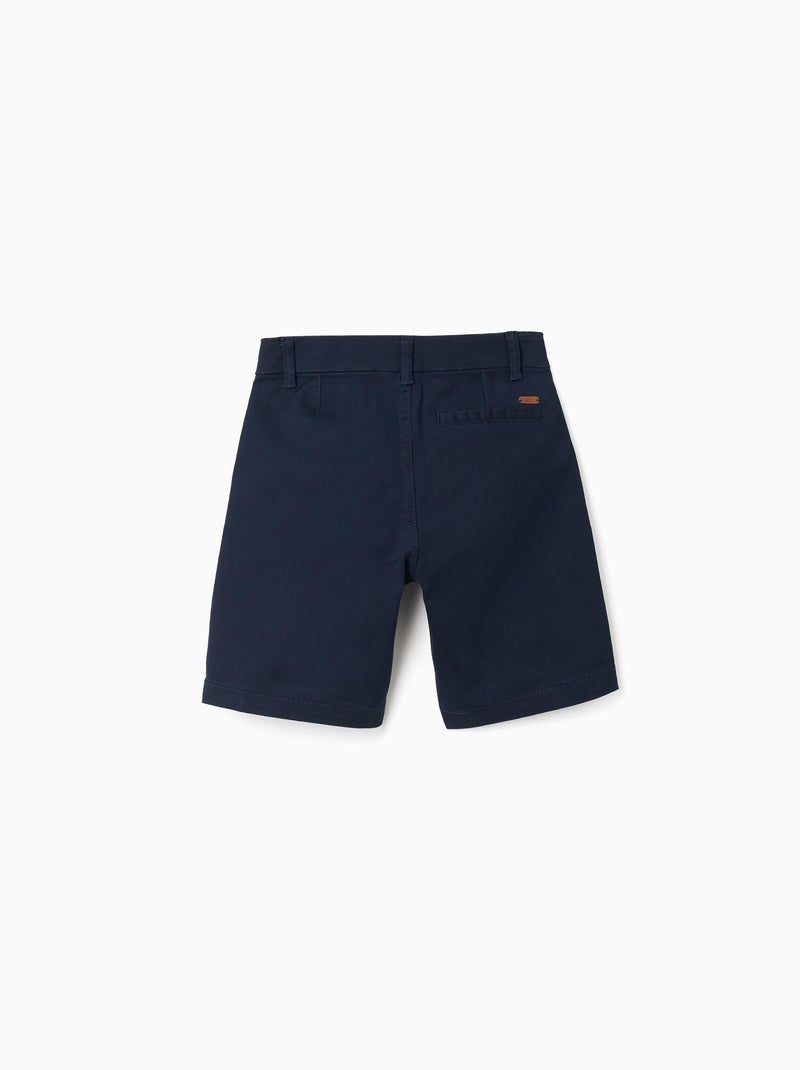 Pantaloncini midi in twill con tasche Blu Blu - Kiabi