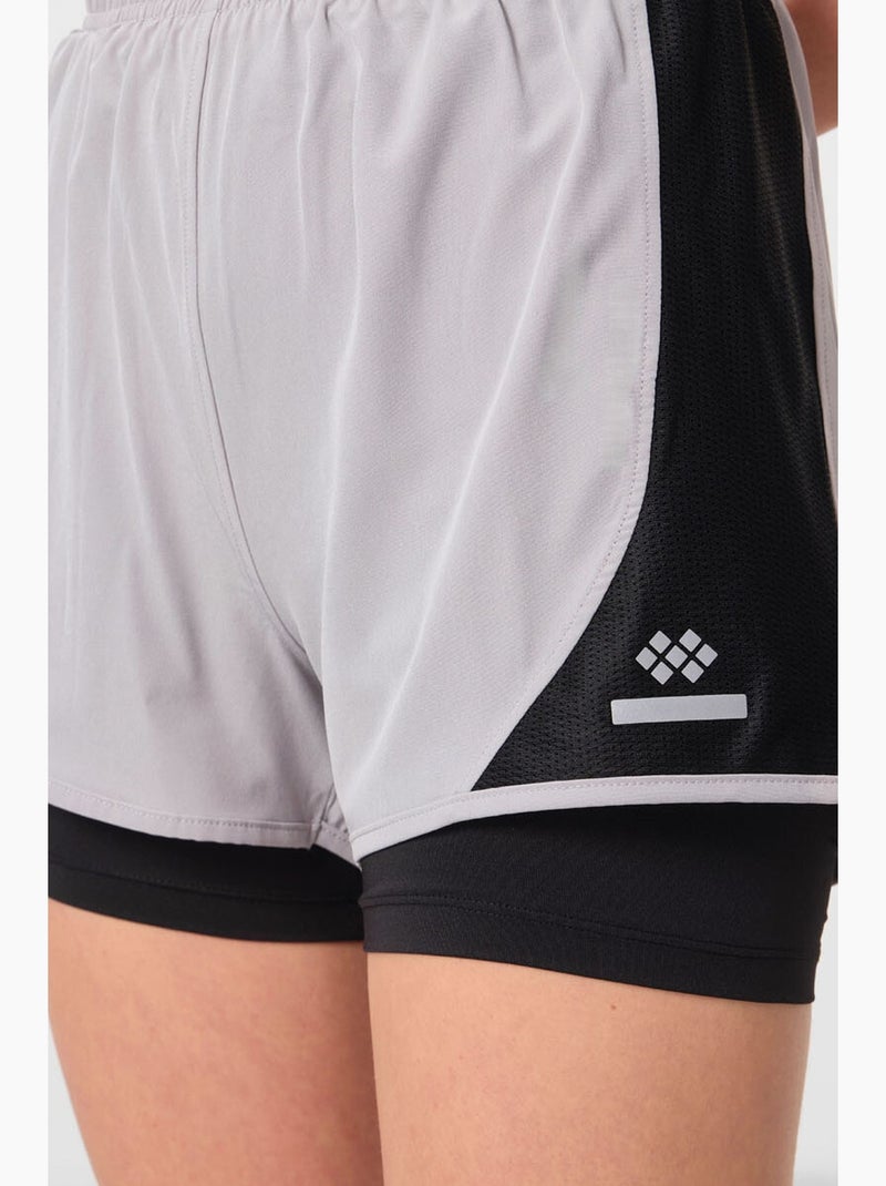 Pantaloncini mini da donna a infilare tommy Grigio chiaro - Kiabi