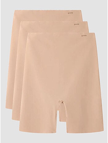 pantaloncini modellanti e avvolgenti in tessuto microfibra