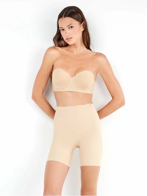 pantaloncini modellanti e avvolgenti in tessuto microfibra - Kiabi pantaloncini modellanti e avvolgenti in tessuto microfibra - Kiabi