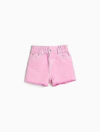 Pantaloncini paperbag in denim, MO Fashion