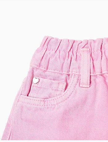 Pantaloncini paperbag in denim, MO Fashion