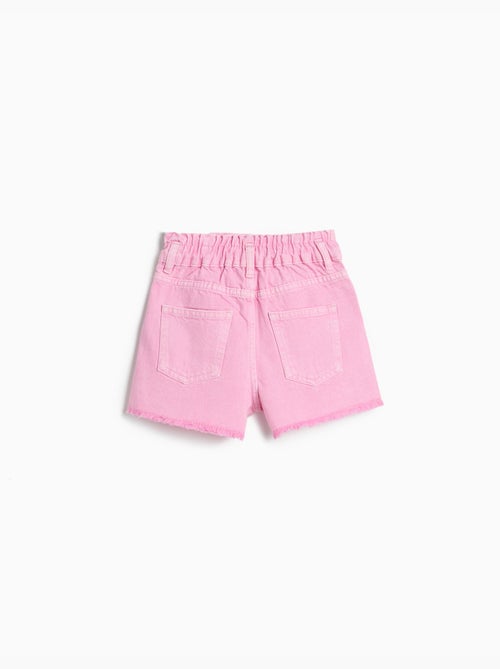 Pantaloncini paperbag in denim, MO Fashion - Kiabi