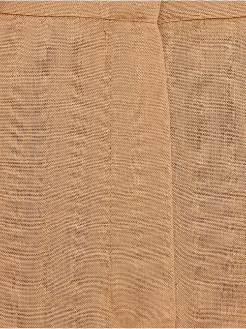 Pantaloncini plissettati a vita alta in tessuto - Kiabi Pantaloncini plissettati a vita alta in tessuto - Kiabi