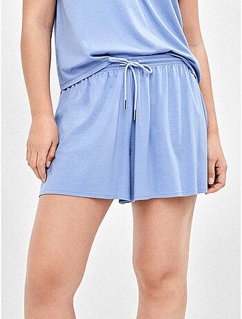 Pantaloncini regolabili in vita in tessuto extra morbido