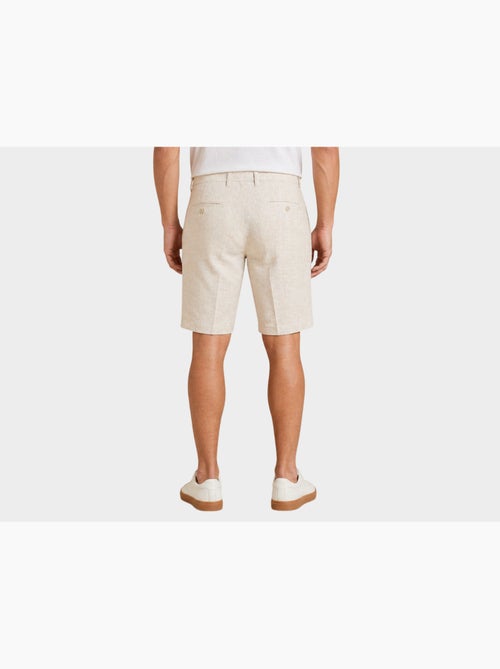 Pantaloncini semplici in cotone, lino e poliestere - Kiabi Pantaloncini semplici in cotone, lino e poliestere - Kiabi