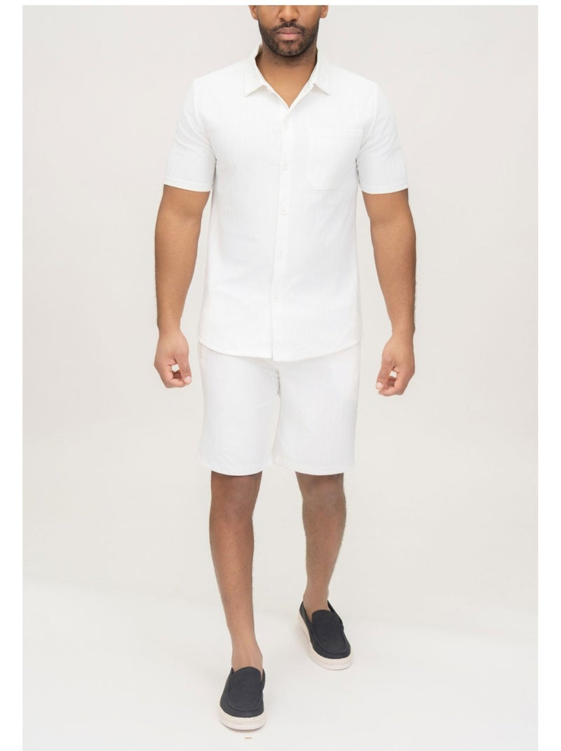 Pantaloncini, set di camicie Kebello Bianco - Kiabi