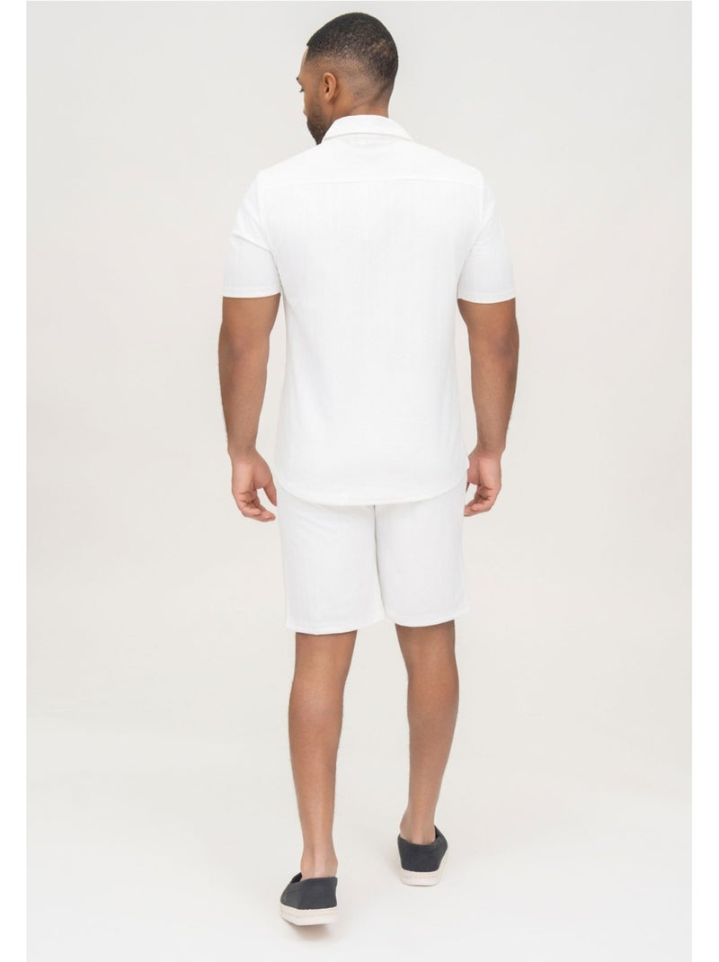Pantaloncini, set di camicie Kebello Bianco - Kiabi